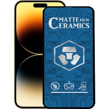 Iphone Uyumlu Mat Seramik Tam Kaplayan Ekran Koruyucu