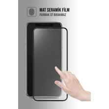Iphone Uyumlu Mat Seramik Tam Kaplayan Ekran Koruyucu