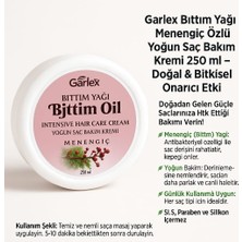 Garlex Bıttım Yağı menengiç özlü,yoğun Saç Bakım Kremi,250 ml,doğal bitkisel onarıcı