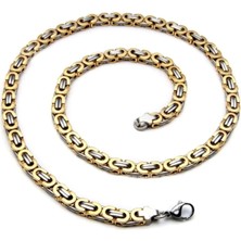 Erkek Çelik Kral Zincir Kolye