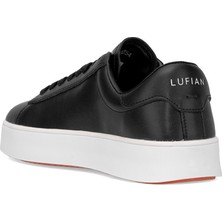 Lufian 112230254 Anton Erkek Hakiki Deri Klasik Sneaker Siyah