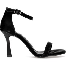 Elit MST1253V Kadın Klasik Topuklu Ayakkabı Siyah