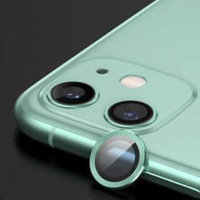 iPhone 12 Mini Uyumlu Iktk Cl-01 Kamera Lens Koruyucu-Yeşil