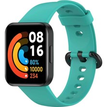 Xiaomi Redmi Watch 2 Lite Uyumlu Klasik Kordon Iktk - Yeşil