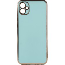 Galaxy A04E Kılıf Iktk Bark Kapak-Mavi Açık