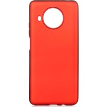 Xiaomi Redmi Note 9 Pro 5g Kılıf Iktk Premier Silikon Kapak-Kırmızı