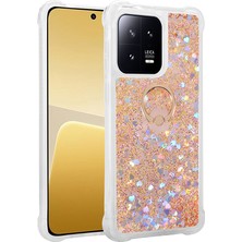 Xiaomi Mi 13 Pro Kılıf Iktk Milce Kapak-Gold
