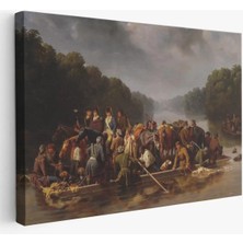 Marion Peedee'yi Geçiyor Tablosu - William Tylee RANNEY-6544