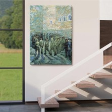 Vincent Van Gogh Tutuklular Çemberi Tablosu -6445