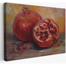 Nar Yağlı Boya Görünümlü Klasik Sanat TABLOSU-1230