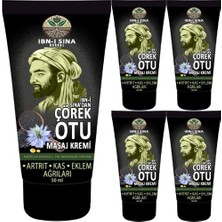 Rubby 5 Adet Ibn-I Sina Çörek Otu Kremi 50 ml Sırt Bel Kas Diz Iskelet Agrilarina Harici Uygulama Teskin Edici Masaj Kremi