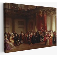 Benjamin Franklin Danışma Meclisi Huzuruna Çıkıyor TABLOSU-6542