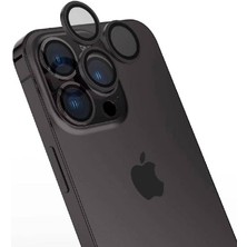iPhone 15 Pro Max Uyumlu Hzrv Cl-15 Parmak Izi Bırakmayan Anti-Reflective Kamera Lens Koruyucu-