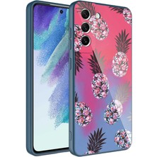 Galaxy S21 Fe Kılıf Kamera Korumalı Desenli Sert Silikon Hzrv Epoksi Kapak-No3