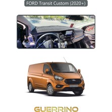Ford Transit Custom 2020+TORPİDO Koruma Halısı Gri Kenar