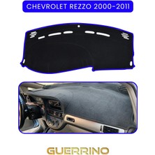 Chevrolet Rezzo (2000-2011)TORPİDO Koruma Halısı Mavi Kenar