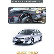 Honda Cıvıc Fd6 2005-2011TORPİDO Koruma Halısı Gri Kenar