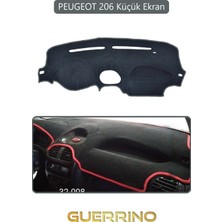 Peugeot 206 Küçük Ekrantorpido Koruma Halısı Gri Kenar