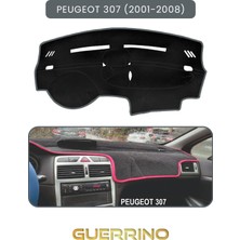 Peugeot 307 (2001-2008)TORPİDO Koruma Halısı Gri Kenar