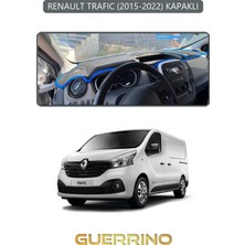 Renault Trafıc (2015-2022) Kapaklıtorpido Koruma Halısı Gri Kenar
