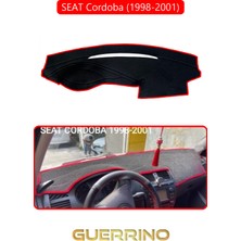 Seat Cordoba (1998-2001)TORPİDO Koruma Halısı Kırmızı Kenar
