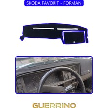 Skoda Favorit - Formantorpido Koruma Halısı Mavi Kenar