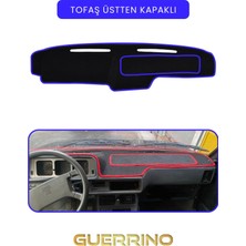 Tofaş Üstten Kapaklıtorpido Koruma Halısı Mavi Kenar