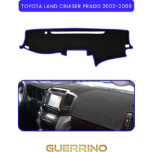 Toyota Land Cruıser Prado 2002-2009TORPİDO Koruma Halısı Mavi Kenar