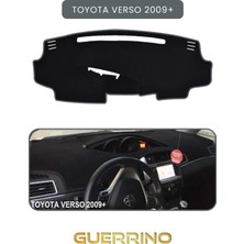 Toyota Verso (2009+)TORPİDO Koruma Halısı Gri Kenar