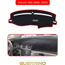 Volvo S80 (1998-2006)TORPİDO Koruma Halısı Kırmızı Kenar