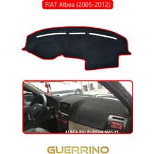 Fıat Albea 2005-2012 Modellerine Uyguntorpido Koruma Halısı Kırmızı Kenar