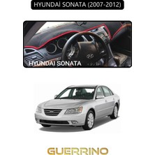 Hyundai Sonata 2007-2012TORPİDO Koruma Halısı Siyah Kenar