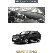 Kia Sorento 2018+TORPİDO Koruma Halısı Gri Kenar