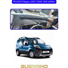 Peugeot Bipper (2007-2020) Tam Kapalıtorpido Koruma Halısı Mavi Kenar