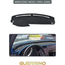 Mercedes W202 1993-2000TORPİDO Koruma Halısı Gri Kenar