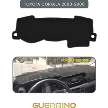 Toyota Corolla (2000-2006)TORPİDO Koruma Halısı Gri Kenar