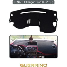 Renault Kangoo 3 (2007–NOW)TORPİDO Koruma Halısı Gri Kenar
