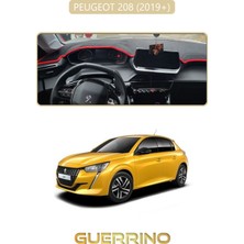 Peugeot 208 (2019+)TORPİDO Koruma Halısı Bej Kenar