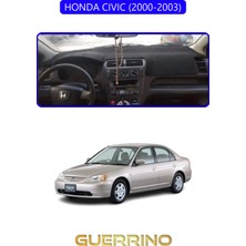 Honda Cıvıc 2000-2003TORPİDO Koruma Halısı Mavi Kenar