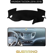 Hyundai Tucson 2016-2018TORPİDO Koruma Halısı Siyah Kenar