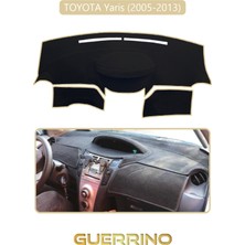 Toyota Yaris (2005-2013)TORPİDO Koruma Halısı Bej Kenar