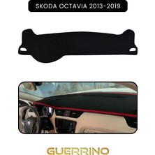Skoda Octavia (2013-2019)TORPİDO Koruma Halısı Siyah Kenar