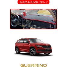 Skoda Kodıaq 2017 +Torpido Koruma Halısı Kırmızı Kenar