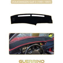 Volkswagen Golf 3 / Vento / Jetta (1991-1997)TORPİDO Koruma Halısı Bej Kenar