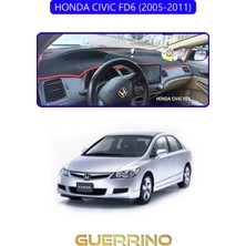 Honda Cıvıc Fd6 2005-2011TORPİDO Koruma Halısı Mavi Kenar