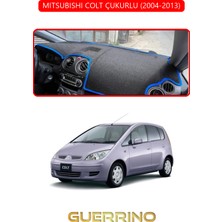 Mıtsubıshı Colt Çukurlu 2004-2013TORPİDO Koruma Halısı Kırmızı Kenar