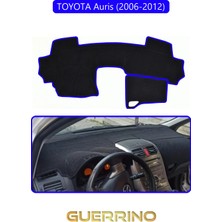 Toyota Auris (2006-2012)TORPİDO Koruma Halısı Mavi Kenar