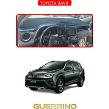 Toyota Rav4 Torpido Koruma Halısı Kırmızı Kenar