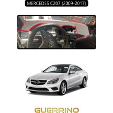 Mercedes C207 2009-2017TORPİDO Koruma Halısı Siyah Kenar