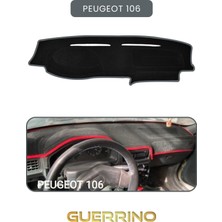 Peugeot 106 Torpido Koruma Halısı Gri Kenar